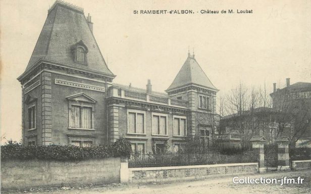Château Loubat, actuelle Etude de Maître Furnon