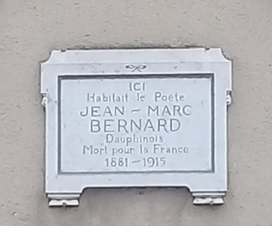 Jean-Marc Bernard : Un poète dauphinois enraciné à Saint-Rambert-d’Albon